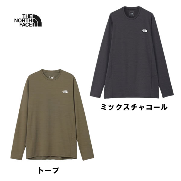 【お買い物ﾏﾗｿﾝｸｰﾎﾟﾝ配布中】ザ・ノース・フェイス THE NORTH FACE ロングスリーブフラッシュドライスリーディークルー（メンズ）NT62506 国内正規品1