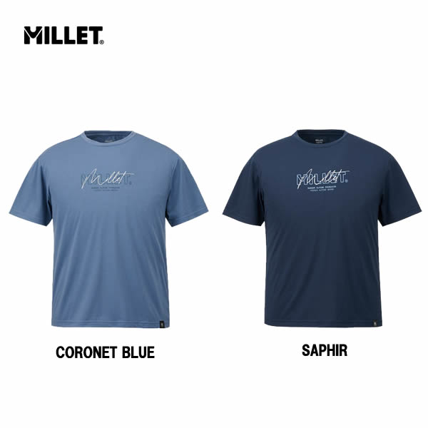 MILLET ミレー サインアップ ショートスリーブTシャツ メンズ MIV02187 海外サイズ表記 国内正規品