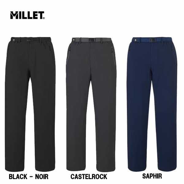 MILLET ミレー セーニュ ストレッチ パンツ メンズ MIV03245 海外サイズ表記 国内正規品
