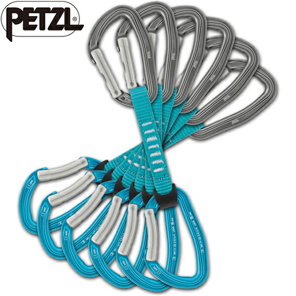 [PETZL] ペツル ジン アクセス 12cm 6本パック M060LC05 国内正規品