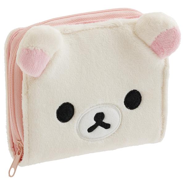 楽天市場】リラックマ ぬいぐるみワレット コリラックマ 二つ折り財布