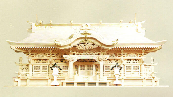 お寺さま五社堂NO.20（入母屋造営）土佐ひのき