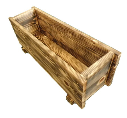 楽天市場】【 焼杉 プランター 】 国産杉 W600×D180×H230 焼杉板 杉