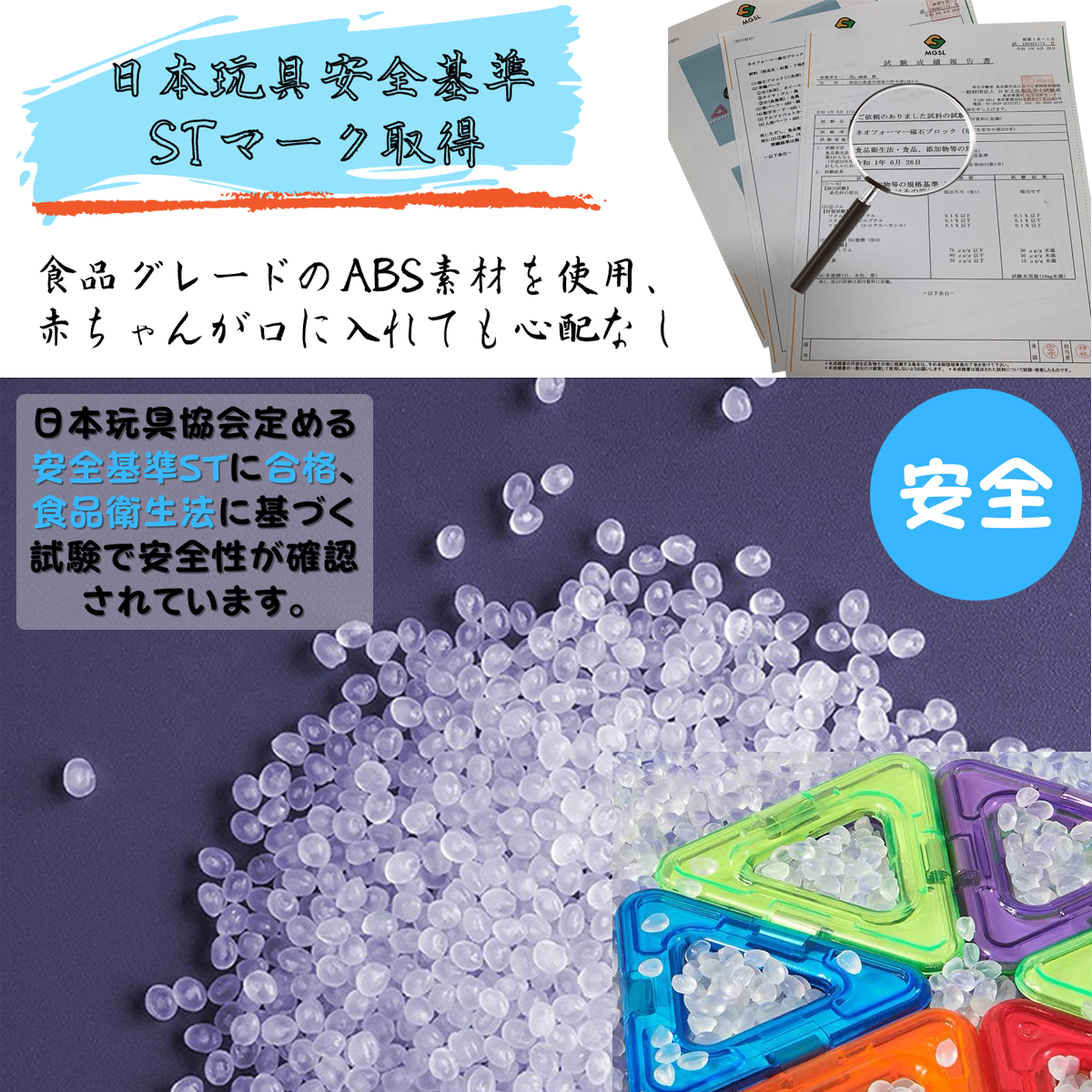 楽天市場 Neoformers 知育玩具 おもちゃ 積み木 ブロック 磁石ブロック 立体 パズル 誕生日 入園 入学 プレゼント 受験 図形 展開図 学習 教育玩具 刻印あり 日本玩具安全基準stマーク付き 250ピース 木のおもちゃ 知育玩具 Tanoshimu