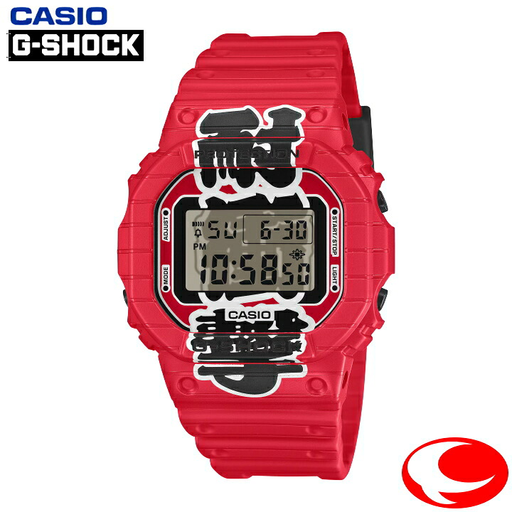 最大限度100%Pうしろ側当選確からしさ1/2(最強送りとどける) CASIO カシオ G-SHOCK  DW-5600AKA-4JR 「赤提燈」akachochin 真似形 日本製 専用BOX付き添い人 (26年4月10日発売)