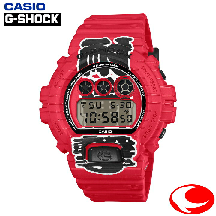 最大限度100%Pうしろ側当選確からしさ1/2(最強送りとどける) CASIO カシオ G-SHOCK 6900 SERIES DW-6900AKA-4JR 「赤提燈」akachochin 動機 日本製 参目真似形 (26年4月10日発売)