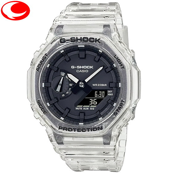（最強配送）CASIO G-SHOCK GA-2100SKE-7AJF スケルトンシリーズ カーボンコアガード構造 八角形ベゼル 【送料無料】【カシオ祭】【プレゼント】