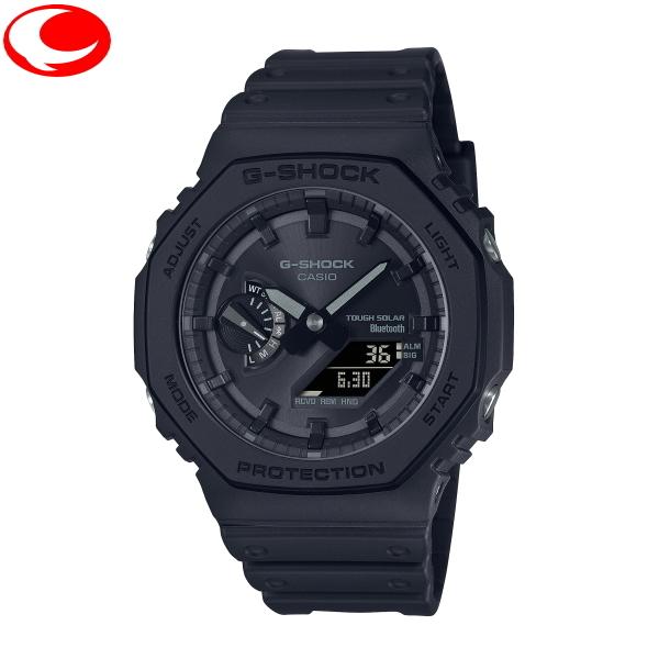 (最強配送) カシオ CASIO G-SHOCK  GA-B2100-1A1JFブラック タフソーラー Bluetooth<br>メンズ レディース ユニセックス 腕時計 八角形 オクタゴン カーボンコアガード構造計<br>送料無料【プレゼント】