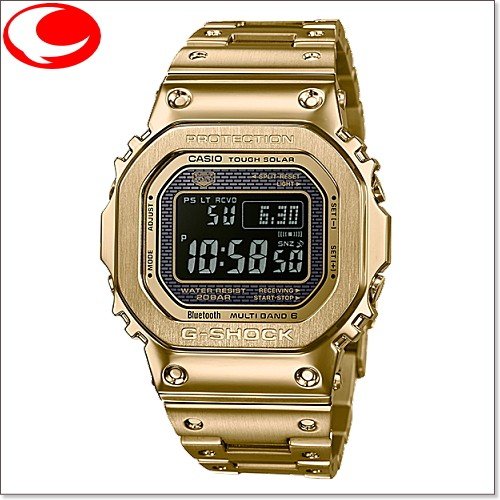 カシオ CASIO G-SHOCK フルメタル タフソーラー電波ウォッチ GMW-B5000GD-9JF Bluetooth メンズ 腕時計 ゴールドカラー 【送料無料】【カシオ祭】【楽ギフ_包装】【プレゼント】