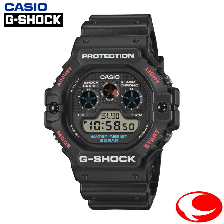 (最強配送) カシオ CASIO G-SHOCK DW-5900U-1JF G-SHOCK初期のデジタルベーシックモデル ストップウオッチ タイマー 高輝度LEDバックライト 電池寿命約10年【26年1月16日発売】