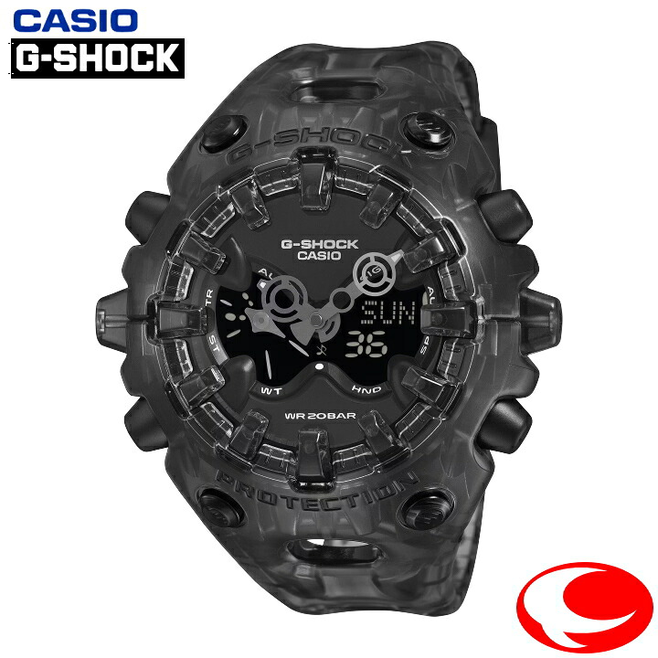 (最強配送) CASIO カシオ G-SHOCK トゲトゲ スケルトン GA-V01SKE-8AJF スケルトングレー ショックリリース針 TRANSPARENT PACK 10年電池 20気圧防水【送料無料】【楽ギフ_包装】(26年3月6日発売) 16,117円