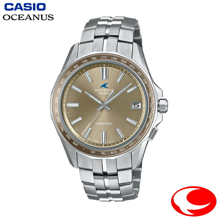 最大限度100%Pうしろ側当選確からしさ1/2(最強送りとどける) カシオ オシアナス マンタ CASIO OCEANUS Manta OCW-S400A-5AJF ペールベージュ 手ごわいソーラー 電磁波 メンズ ウォッチ 移動性繋がり Bluetooth チタン  10空圧雨合羽  フルオートカレンダー役立つこと付き添い人 (25年5月16日発売)