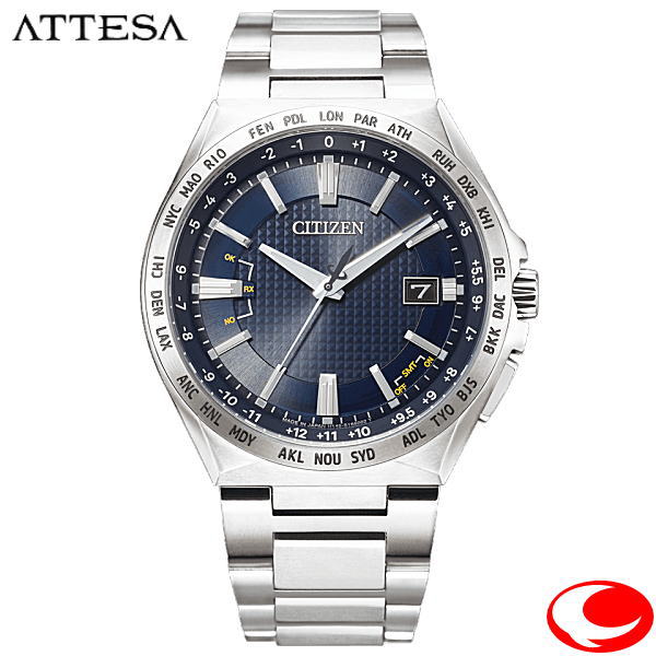 (最強送りとどける) CITIZEN ATTESA アテッサ CB0210-54L ACT LINE ソーラー 電磁波 メンズ ウォッチ 日中米欧電磁波受付 世界一時停止 耐Ｎｉアレルギー反応 百貨店チタニウム・三ツ折れうしろ押し手合い 10空圧雨合羽 (MY CITIZENご書きとどめるにより2年歳引き受ける)