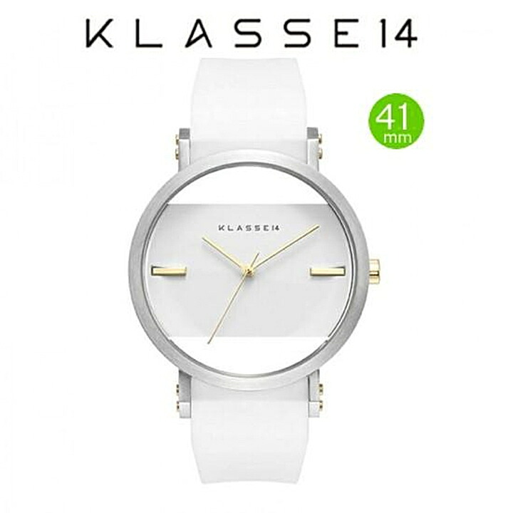 (最強送りとどける）位置付け14  ウオッチ JT （Jane Tang） KLASSE14 imperfect arch WHITE   IM15SR002M  (構成要素変速機） 41粍