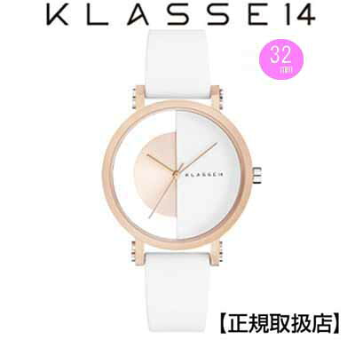 [位置付け14］KLASSE14 ウオッチ  Imperfect Gold  Arch Rose Gold 32粍 白いこと文字盤 (構成要素変速機） IM18RG007W 替え胴締め付き添い人【定め事インポート品】 \u003cBR\u003e【差し上げ物】