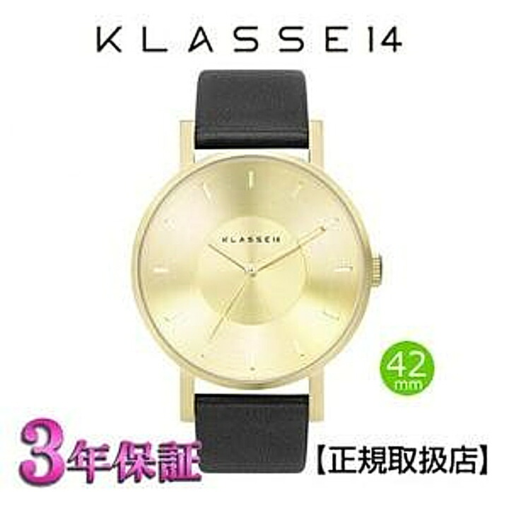 ［クラス14］ KLASSE14 腕時計 Volare  VO14GD001M  GOLD 42mm ユニセックス【正規輸入品】