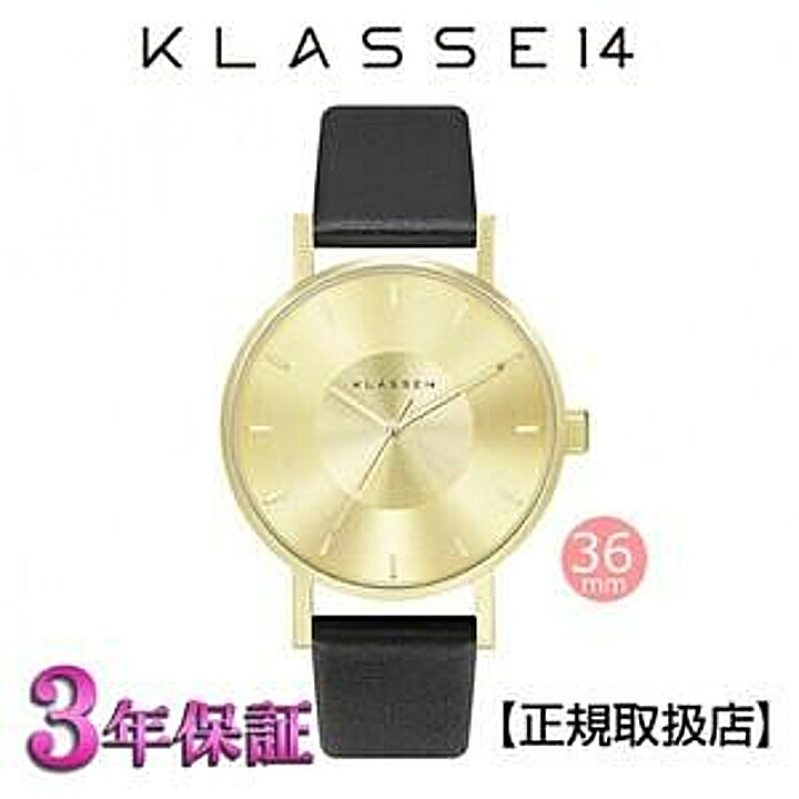 ［クラス14］KLASSE14 腕時計 Volare  VO14GD001W  GOLD 36mm ユニセックス【正規輸入品】