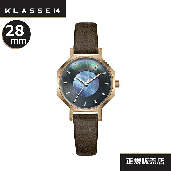 クラス14　Klasse14 腕時計　WOK21RG109S　28mm Volare OKTO Dark Brown MOP【正規輸入品】 【楽ギフ_包装】【楽ギフ_のし】【楽ギフ_のし宛書】【楽ギフ_メッセ入力】【プレゼント】