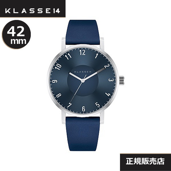 クラス14　Klasse14 腕時計 WVF22SR101M Volare Blue Frost with Silicon Strap 42mm【正規輸入品】 【楽ギフ_包装】【楽ギフ_のし】【プレゼント】｜ウォッチ・ジュエリーのヨシイ 19,800円