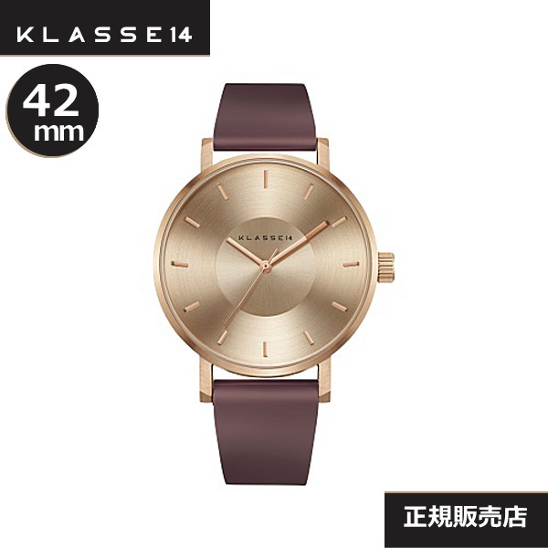 クラス14　Klasse14 腕時計 WVO22RG103M Volare Rose Gold with Silicon Strap 42mm【正規輸入品】 【楽ギフ_包装】【楽ギフ_のし】【プレゼント】