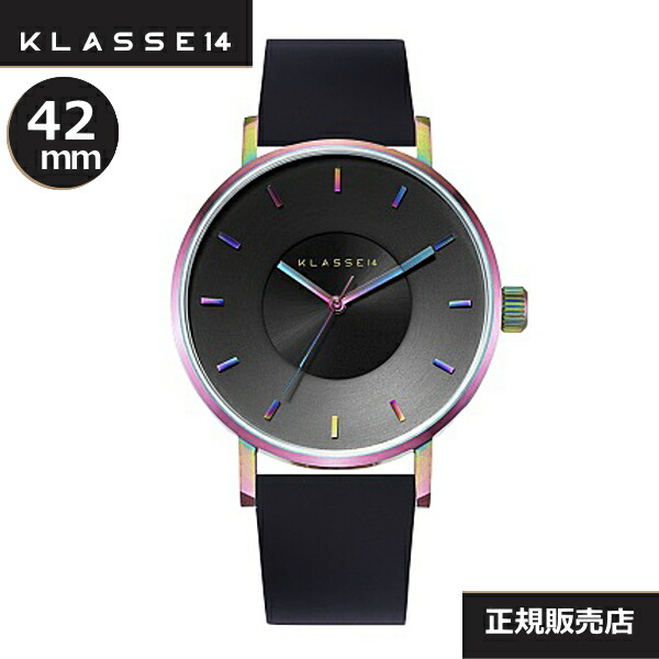 クラス14 Klasse14 WVO22TI101M Volare Rainbow with Silicon Strap 42mm 腕時計 Volare シリコンコレクション 【正規輸入品】 【ギフト包装】【のし宛書】【プレゼント】|ウォッチ・ジュエリーのヨシイ