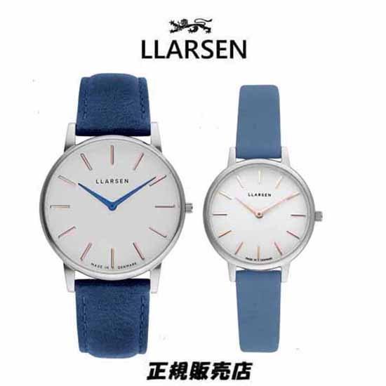 （最強送りとどける）LLARSEN エルラーセン ペアウォッチ LL147SWDSNM 39粍 LL146SWRSHA 30粍大きさ 日本制限事項寄せあわせ OLIVER (LW47)