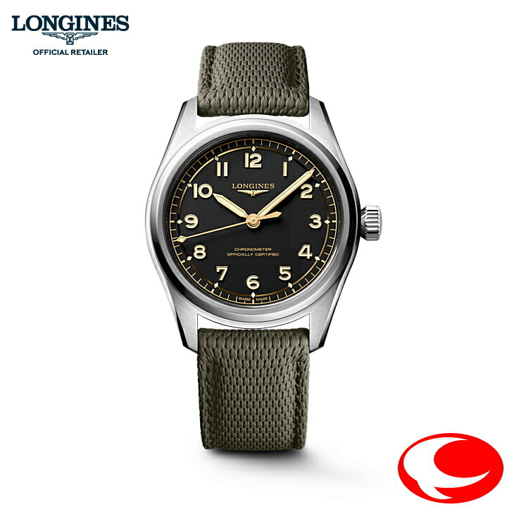 置き目5年次引き受ける付き添い人 LONGINES SPIRIT ロンジン 肝ったま PILOT(飛行士) 自動小銃巻 39粍 10空圧雨合羽 L3.809.4.53.9 L38094539 力強さ取っておく約72第四次元 ラバーストラップ【ロンジン置き目売りわたす店】
