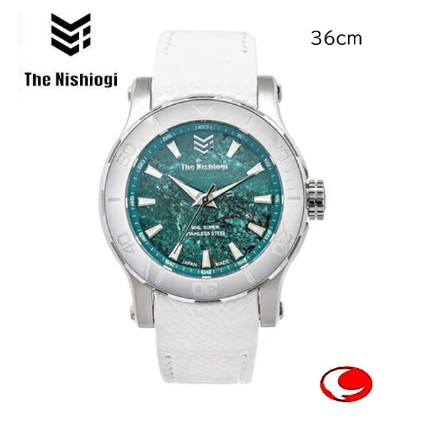 最大限度100%Pうしろ側当選確からしさ1/2ザ・ニシオギ ウオッチ The Nishiogi 生まれながら青緑色文字記号盤 御姫様  入れもの径：36粍 最新模範例 ユニ一発やる レディース メンズ ウオッチ【差し上げ物】【差し上げ物】