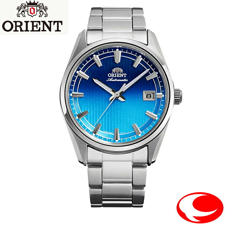 (最強配送) ORIENT Stretto Date オリエント ストレット デイト RN-AC0R09L 春夏限定モデル 38.5mm ブルーグラデーション 機械式 オートマティック 自動巻き 新品 オリエント正規販売店【メーカー1年間保証付き】|ウォッチ・ジュエリーのヨシイ