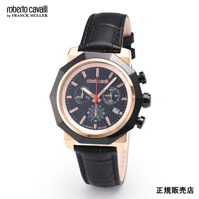 roberto cavalli by FRANCK MULLER ロベルトカヴァリ バイ フランクミュラー RV1G118L0041 クオーツ メンズ 腕時計【プレゼント】