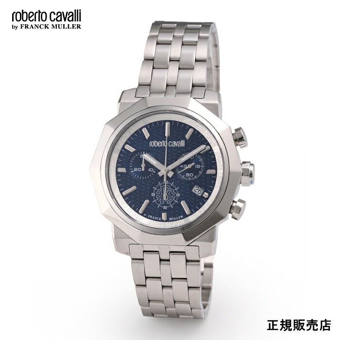roberto cavalli by FRANCK MULLER　ロベルトカヴァリ バイ フランクミュラー RV1G118M0051 クオーツ メンズ 腕時計 広告モデル【プレゼント】