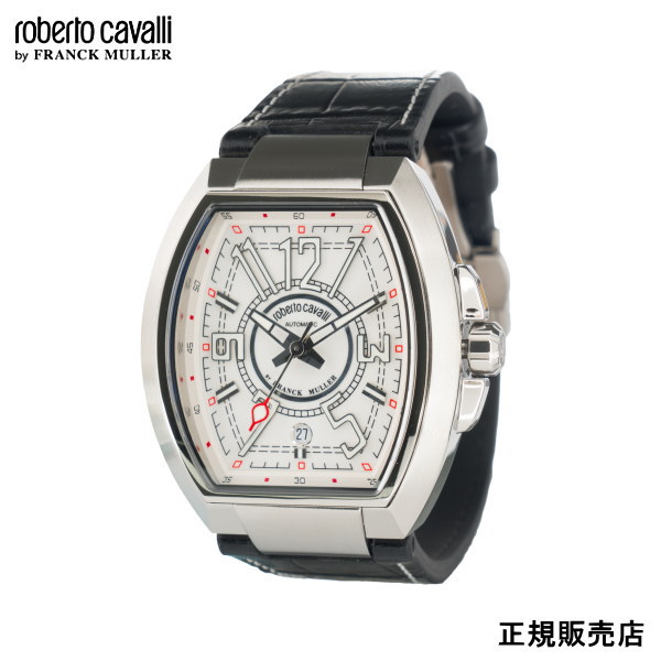 (最強配送)ロベルトカヴァリ バイ フランクミュラー roberto cavalli by FRANCK MULLER メンズ 腕時計 自動巻 RV1G207L0011 ブラックラバーベルト 【送料無料】【父の日】【プレゼント】【ギフト】【包装】|ウォッチ・ジュエリーのヨシイ