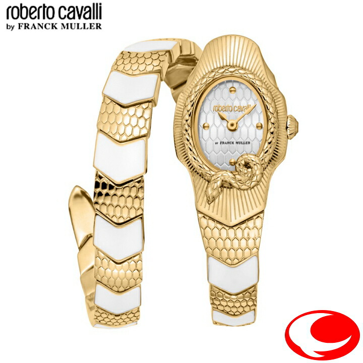 ROBERTO CAVALLI BY FRANCK MULLER ロベルトカヴァリバイフランクミュラー レディースウォッチ RV1L209M0021 春の女王クレオパトラ【Justcavalliアクセサリープレゼント】
