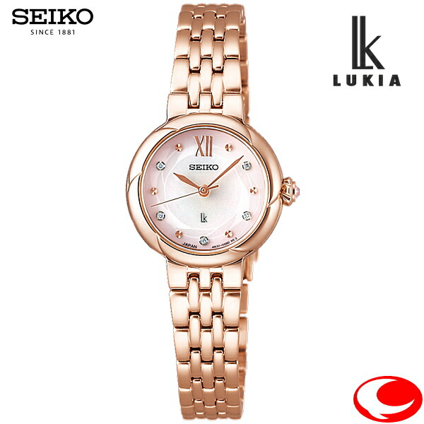 (最強配送) セイコー ルキア SEIKO LUKIA レディース 腕時計 SSWA010 クオーツ LUKIA Grow Holiday Season Limited Edition 国内限定300本 ピオニーモチーフ シルキーピンクゴールドカラー スペシャルBOX付　【ルキア誕生30周年記念】