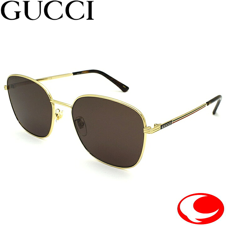 最大限度100%Pうしろ側当選確からしさ1/2GUCCI グッチ GG0837SK-002 黒眼鏡 アジアン相応う メンズ レディース ユニ一発やる