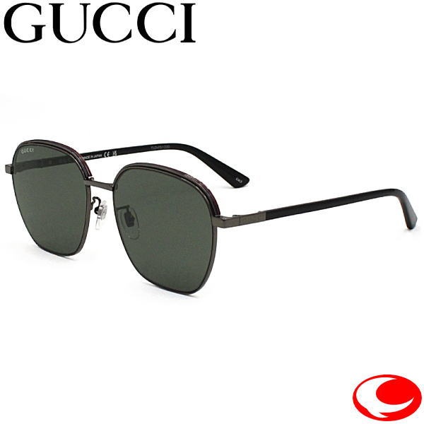 GUCCI グッチ GG1100SA-001 サングラス アジアンフィット メンズ レディース ユニセックス（国内正規品）｜ウォッチ・ジュエリーのヨシイ