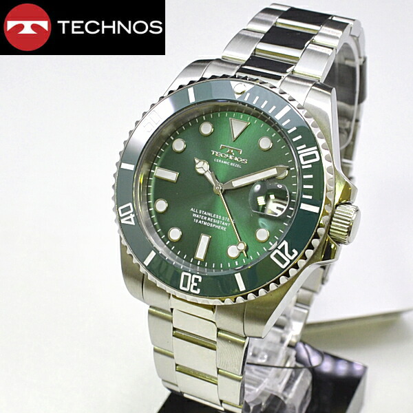（最強配送）テクノス(TECHNOS) メンズ 腕時計　10気圧防水 T6C00MM 最新定番モデル 【送料無料】【楽ギフ_包装】 \\35,000【プレゼント】