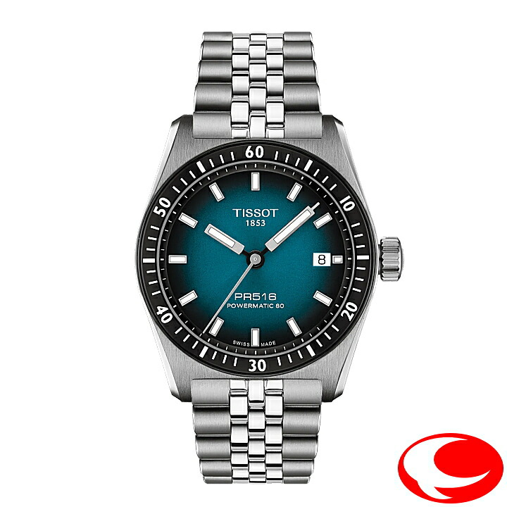 (最強送りとどける)【TISSOT】ティソ Tissot PR516 38粍  パワーマティック80 自動小銃一巻き オートマティック スーパールミノバ 青みグラデーション文字記号盤 10空圧雨合羽 ニヴァクロン製ヒゲ薇 T149.407.11.041.00  T1494071104100【TISSOT置き目売りわたす店】【製造業者２年次引き受ける付き添い人】