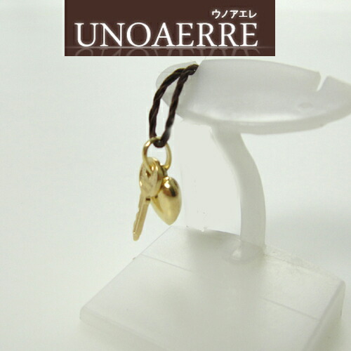 楽天市場】ウノアエレ K18 18金 地金 ペンダントトップ UNOAERRE 鍵