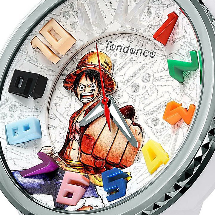本店は あす楽 クーポン テンデンス Tendence 腕時計 One Piece コラボレーション Luffyモデル Ty ルフィモデル購入特典notebook付き Fucoa Cl