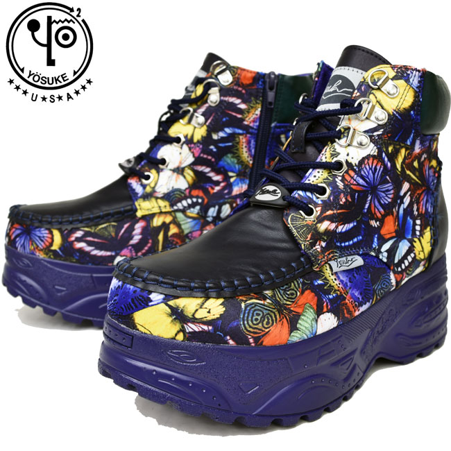 楽天市場 ヨースケ Yosuke 厚底スニーカー ハイカット レースアップ 厚底 スニーカー ブーツ メンズ Yosuke U S A Limited Store