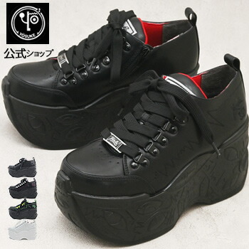 ヨースケ公式キズ補修液付 YOSUKE 厚底スニーカー レディース 歩きやすい 9cm ソール画像