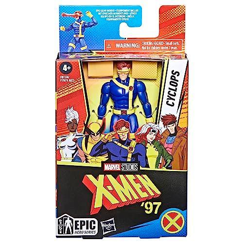 【送料無料】マーベル エピックヒーローシリーズ XーMEN '97サイクロップス 4インチ（10cm）アクションフィギュア【代金引換不可】【定形外郵便】画像