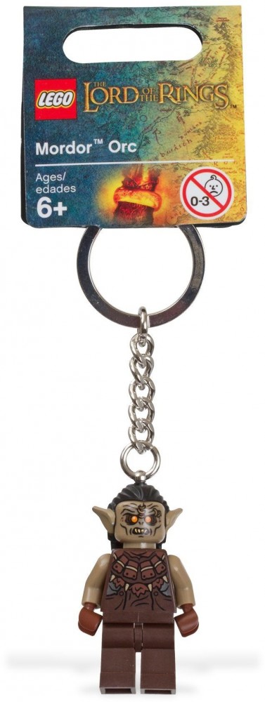 【楽天市場】【送料無料】LEGO LordoftheRings Mordor Orc 850514キーホルダーKeychainキーチェン ...