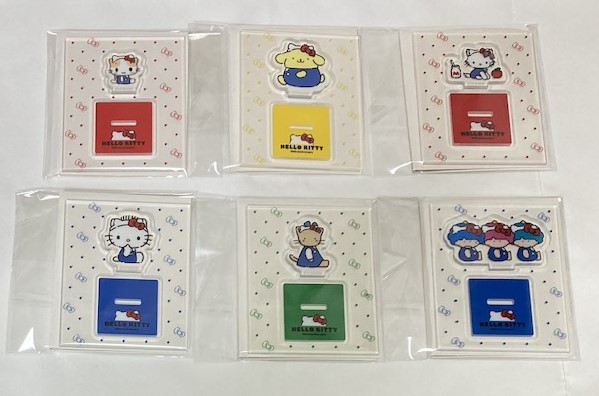 キティ50周年　サンリオシークレットミニアクリルスタンド全25種類コンプリート 楽天市場】サンリオ ハローキティ 50周年 Hello！みんな