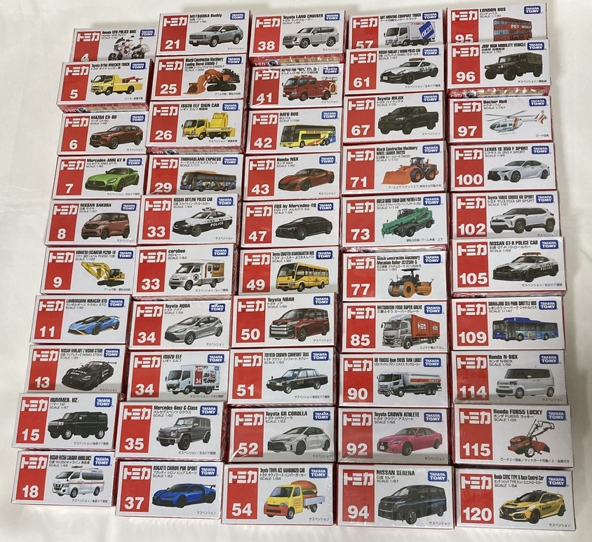 トミカ　ミニトミカ　他ミニカー　おもちゃ　まとめ売り ミニカー トミカ 他 色々まとめ売り - メルカリ