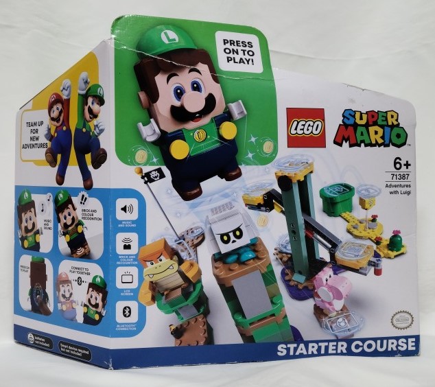 【貨物輸送無料】【外箱不都合有】LEGO レゴRルイージ と ぼうけんのはじまり クランク仕掛ける 71387【280天下太平】【北海道・離島送りとどける不可】 セット-ブロック-おもちゃ