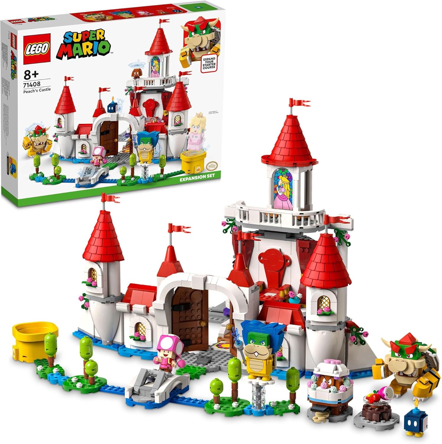 【貨物輸送無料】レゴLEGO 百貨店マリオ 桃城 立ちはだかる 71408【1216天下太平】【北海道・離島送りとどける不可】