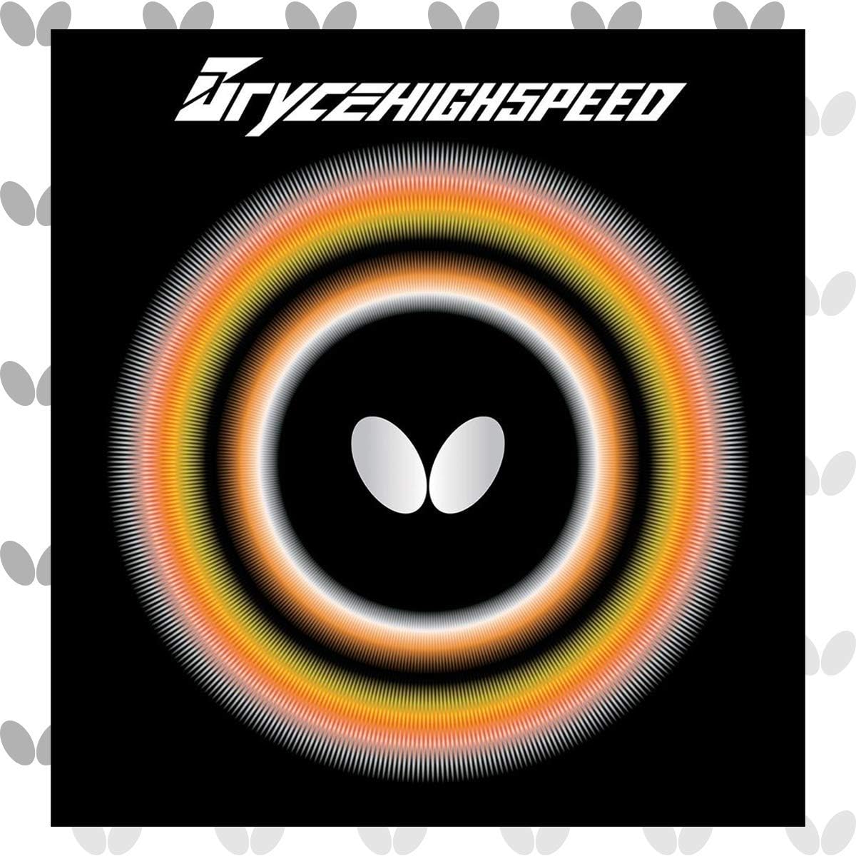 バタフライ(Butterfly) 卓球 ラバー ブライス ハイスピード ハイテンション裏ラバー マイクロレイヤー 05950