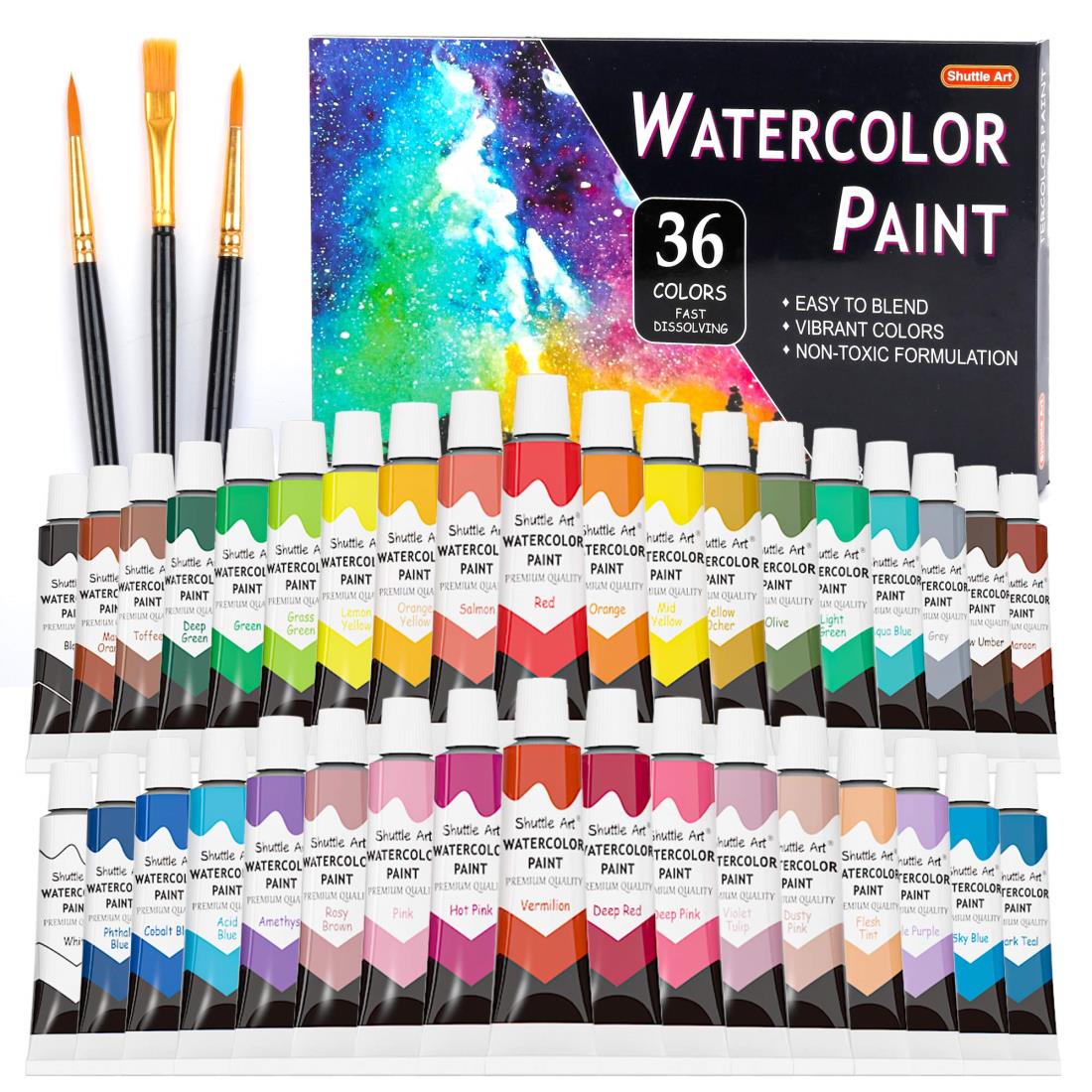ホルベイン 固形水彩絵具 ケーキカラー C012 透明24色セット 02012 ホルベイン 固形水彩絵具 ケーキカラー C012